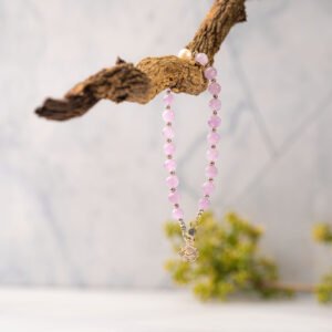 Harmony Aura: Kunzite & Pearl Serenity Charm