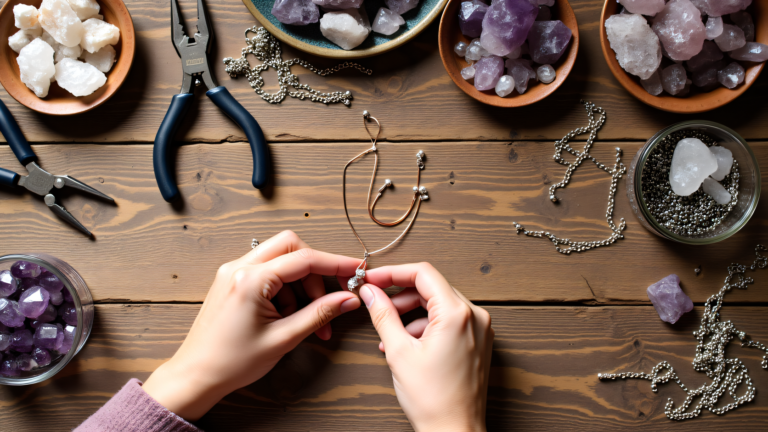 Crystal Elegance: Mastering the Art of Handcrafted Jewelry & Long-Lasting Care